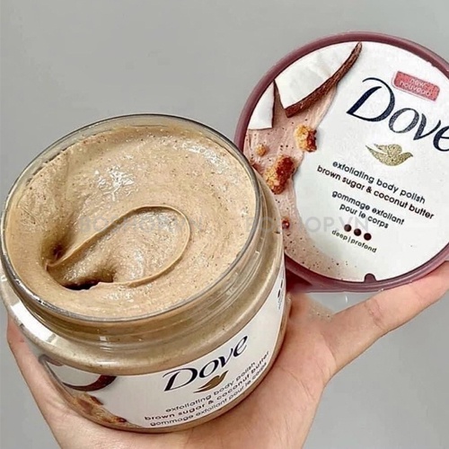 Tẩy tế bào chết Body Dove 298g bản nội địa Mỹ nhiều mùi hương