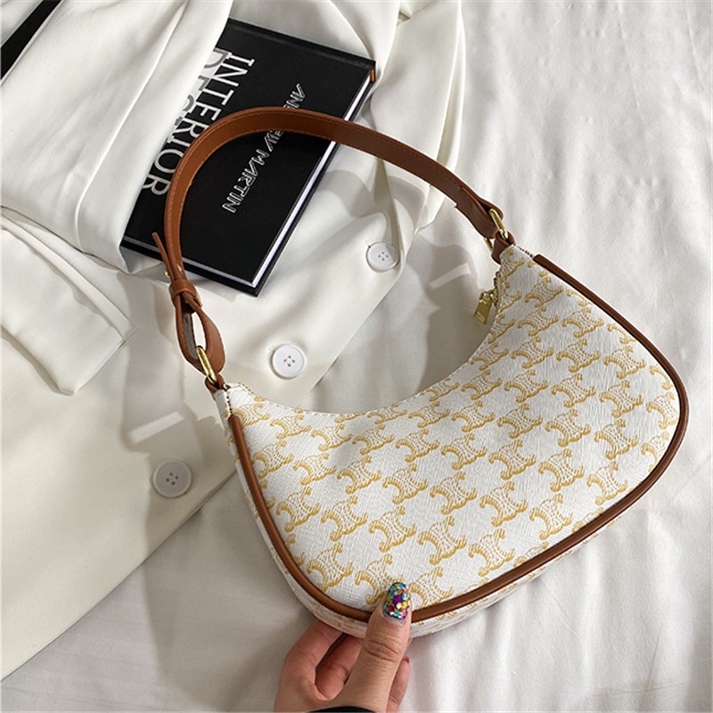 Túi Đeo Vai In Hoa Phong Cách Retro