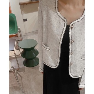 Áo khoác dạ tweed mềm - Briona Jacket