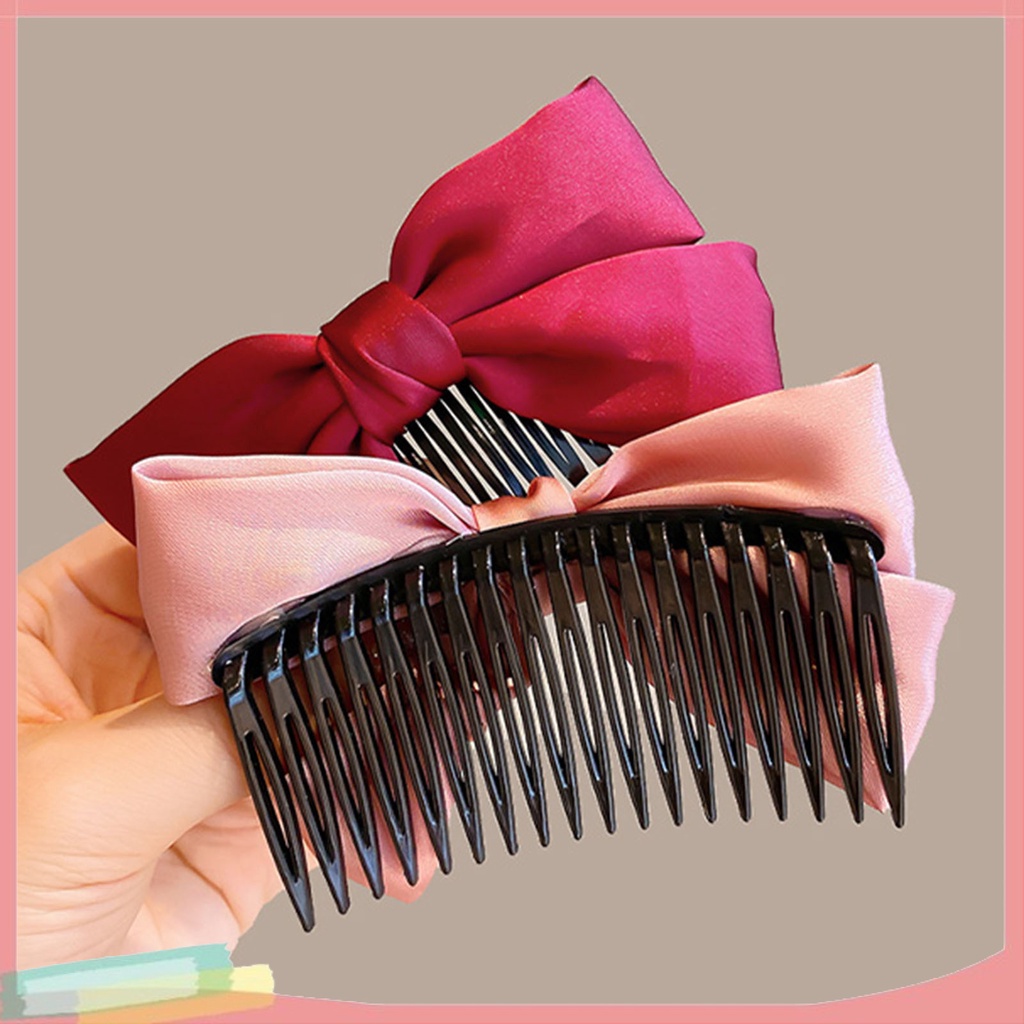 Lược Cài Tóc Bằng Acrylic Không Phai Màu Sắc Ngọt Ngào Cho Nữ