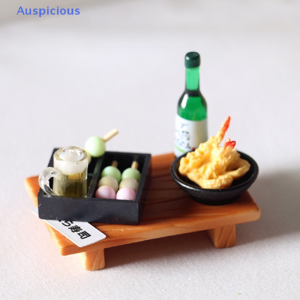 Mô Hình Sushi Mini Tỉ Lệ 1 / 6 Trang Trí Nhà Búp Bê