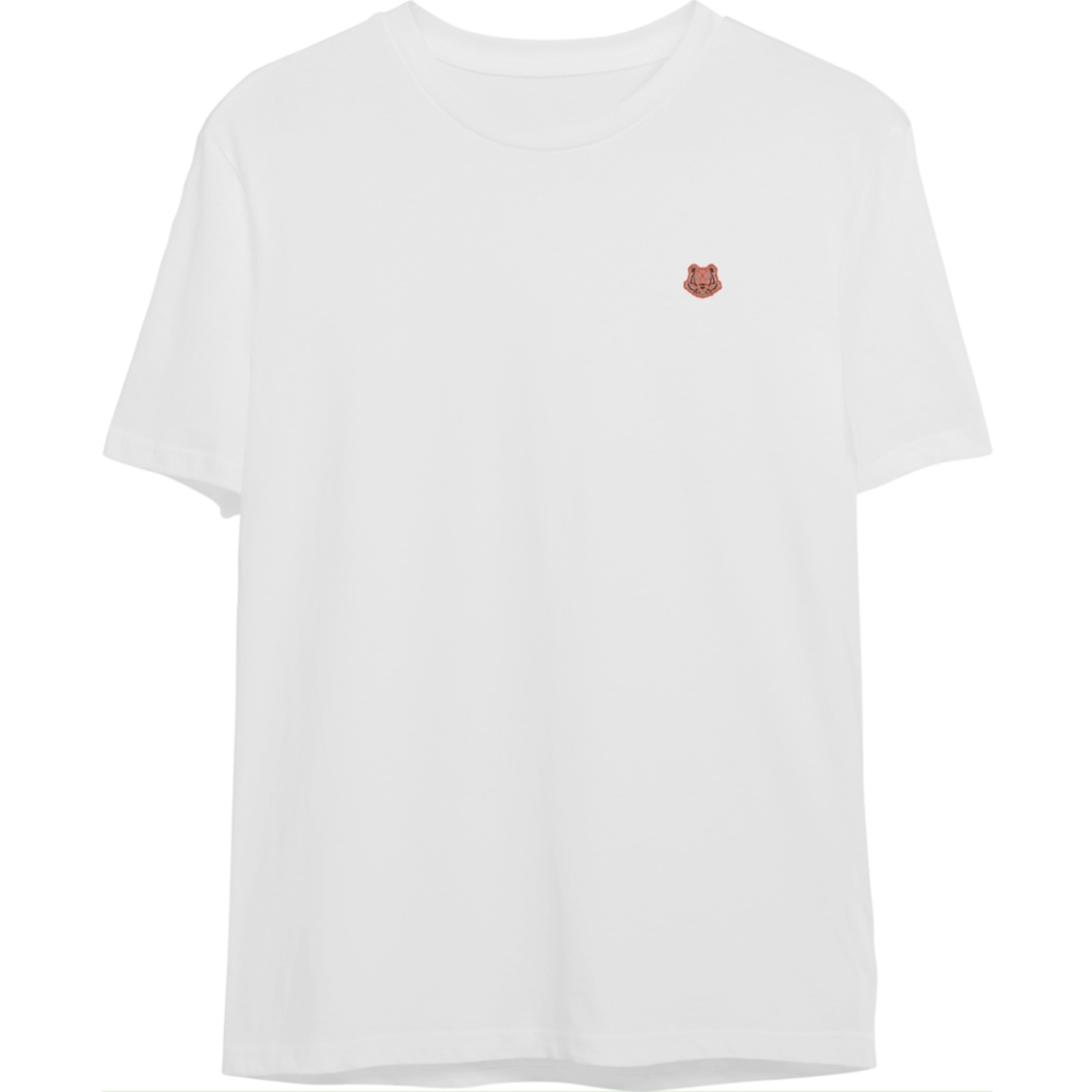 Áo thun thêu cotton unisex KKENZ0