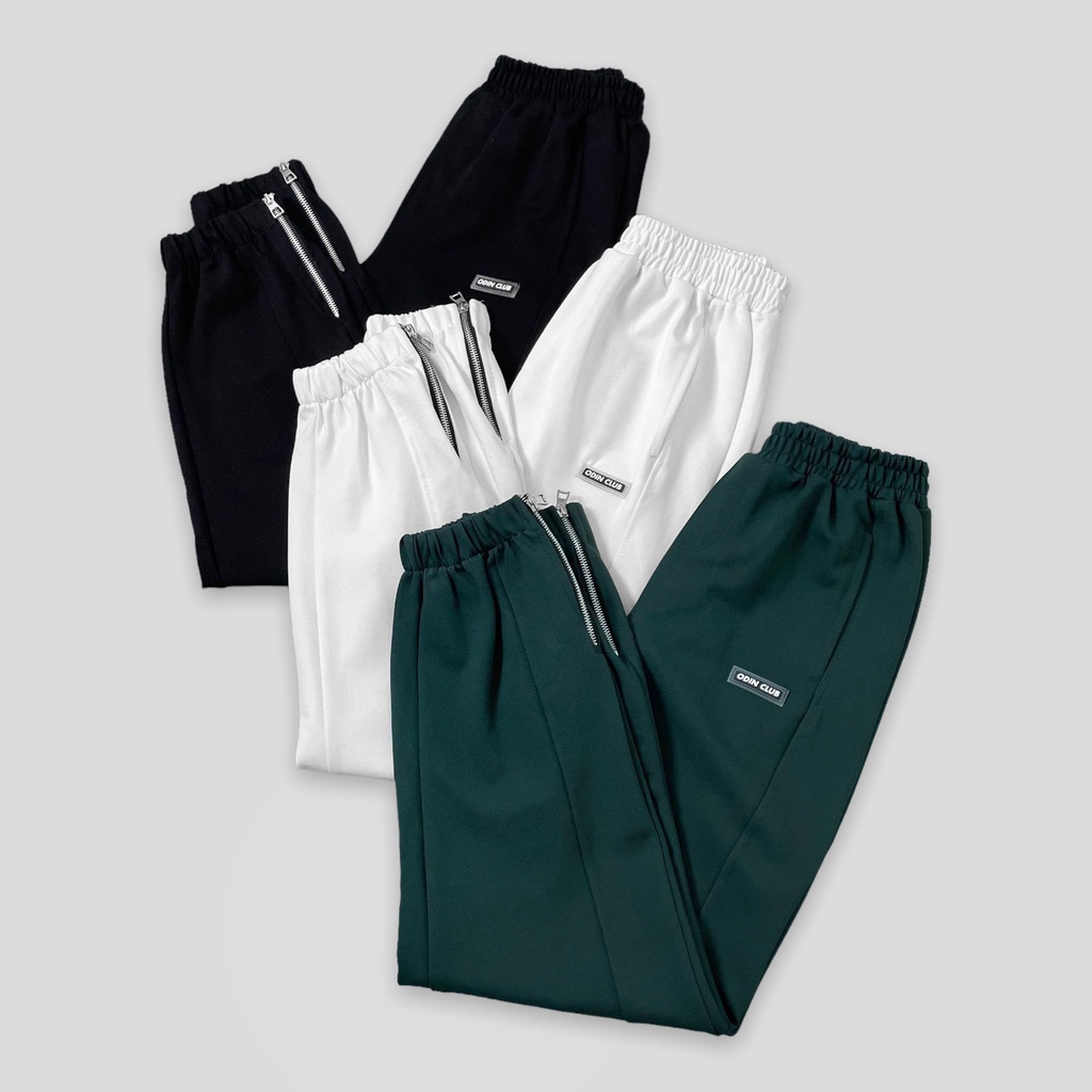 Quần Dài Bo Gấu Zipper ODIN CLUB, Quần Sweatpants phối zippers thể thao, Local Brand ODIN CLUB | BigBuy360 - bigbuy360.vn