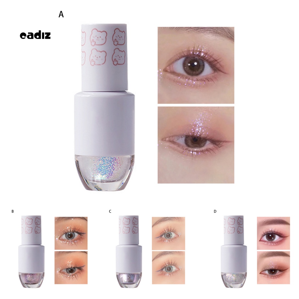 Phấn Mắt Dạng Lỏng Lấp Lánh Đơn Sắc Trang Điểm Xinh Xắn Cho Nữ