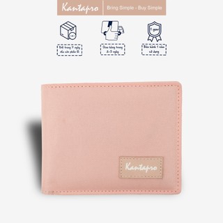 Ví vải Polyester KANTAPRO dáng ngang - Sol Wallet (9 colors)
