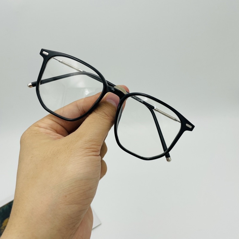 Gọng kính nhựa dẻo chống ánh sáng xanh không độ hàn quốc