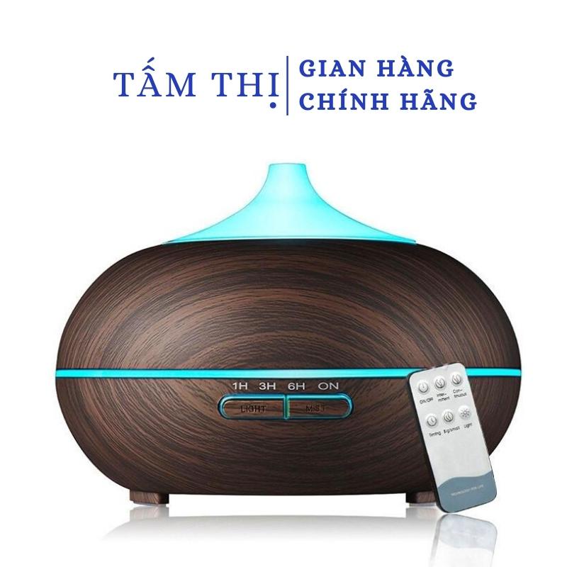 Máy Khuếch Tán Tinh Dầu TẤM THỊ Bí Ngô 550ml Tạo Ẩm Phun Sương Tinh Dầu Tỏa Hương Thơm Mát Phòng Đuổi Muỗi & Côn Trùng