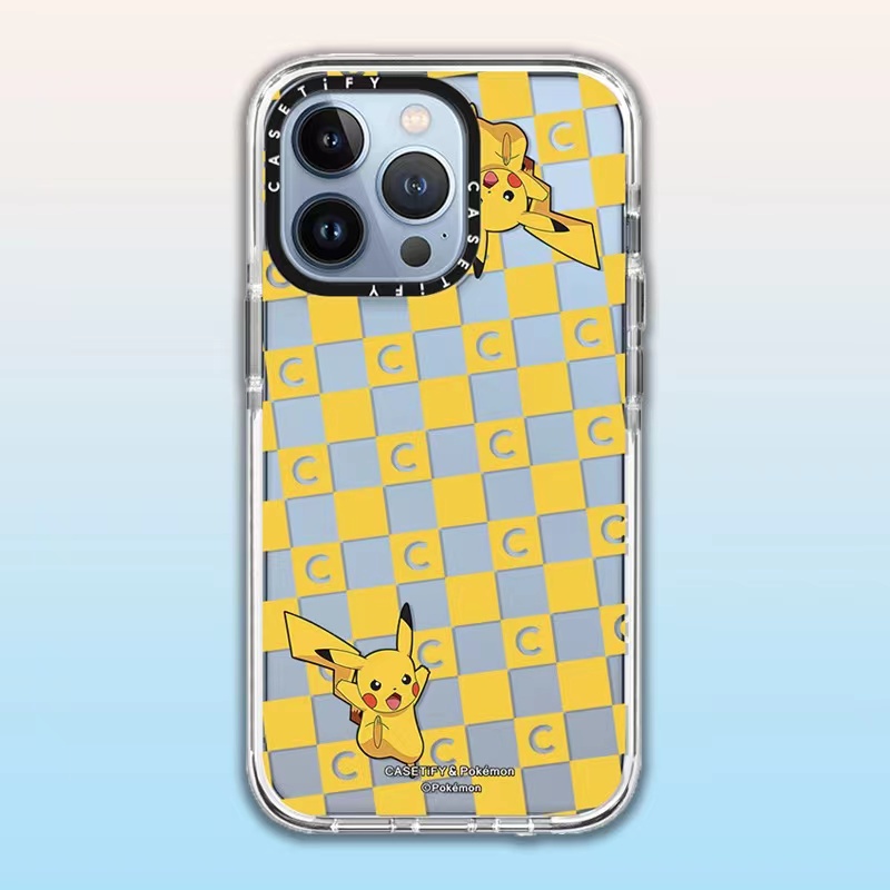 Ốp Điện Thoại In Hình Pikachu Cho iPhone 14 13 12 11 Pro MAX X XS MAX XR