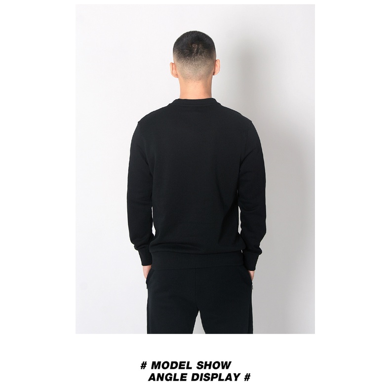 Áo len nam dài tay có lớp nhung thương hiệu Lining