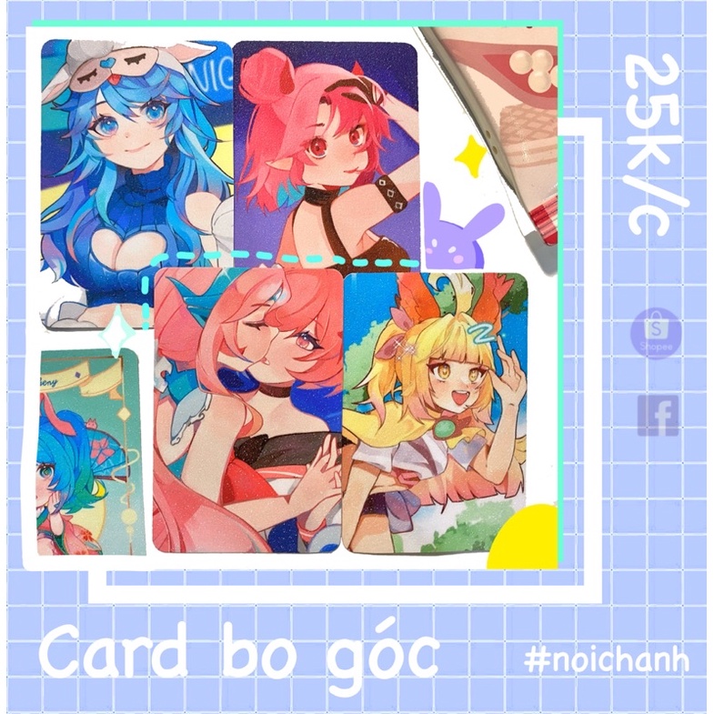 Card Bo Góc Liên Quân ( Art by Leo Chanh (FB) )