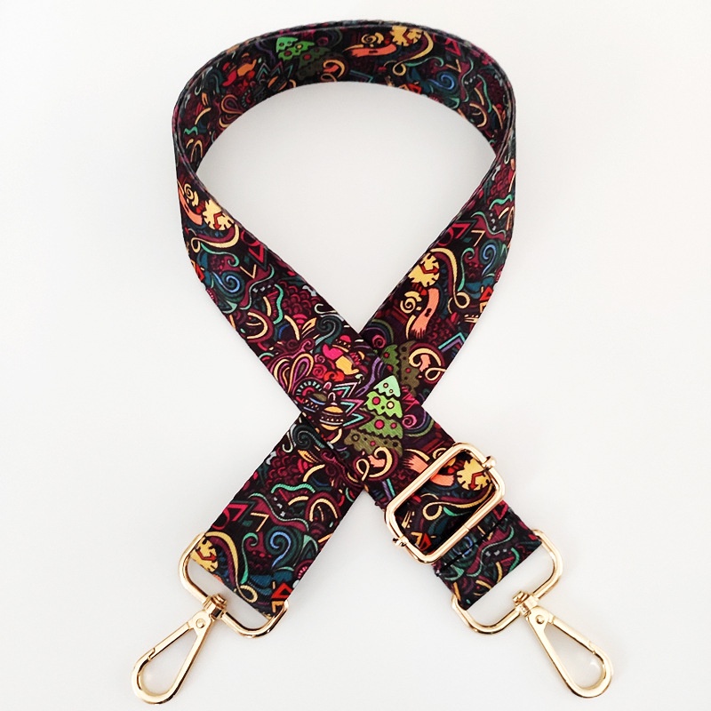 Dây Đeo Túi Xách / Đeo Vai / Hành Lý Dài 3.8cm In Họa Tiết Màu Sắc Tùy Chỉnh Thời Trang Xinh Xắn