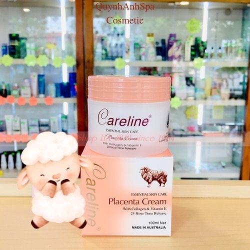 Kem dưỡng da nhau thai Cừu Careline Lanolin Cream Úc bổ sung Vitamin E chống nẻ, nám quynhanhspa20 100ml