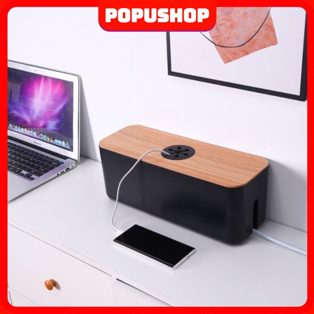 Hộp Đựng Ổ Cắm Điện Bằng Nhựa ABS Hộp Đựng Ổ Điện, Dây Điện, Sạc Cáp Chống Cháy Nổ An Toàn Cho Gia Đình Và Trẻ Nhỏ