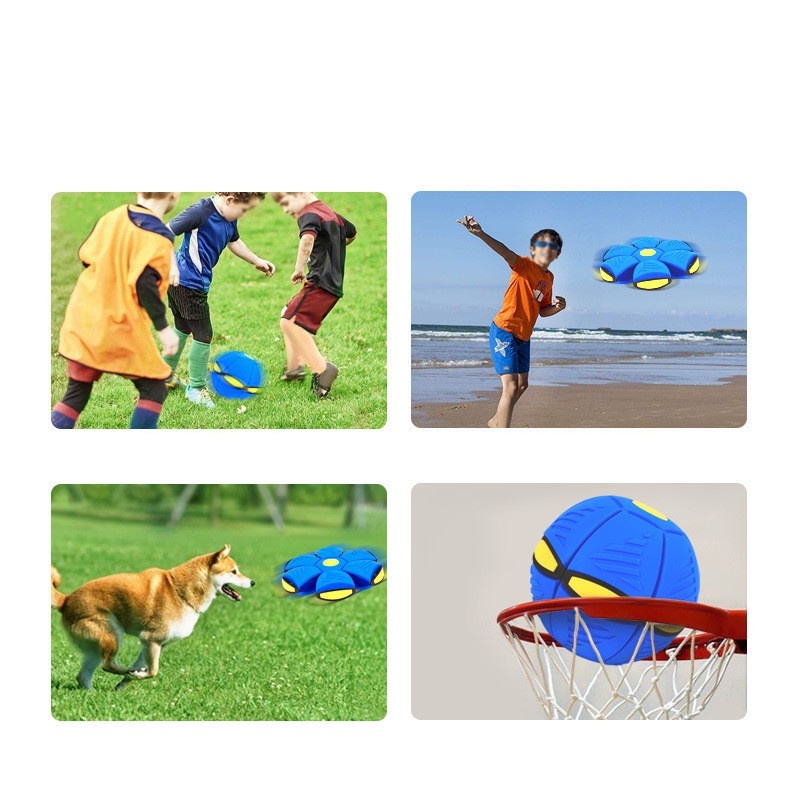 Đồ Chơi Đĩa Bay Bóng Nhảy Vui Nhộn Cho Trẻ Em