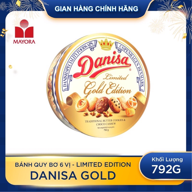 Bánh quy Danisa đủ size 200g/ 454g/ 681g/ 792g/ 908g
