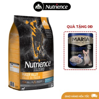 Thức Ăn Hạt Cho Chó Phốc - (Mượt Lông) Nutrience Subzero Bao 5kg - 4 Loại Thịt (Gà Tây, Cá Hồi,...) Rau Củ, Trái Cây