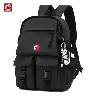 Balo Thời Trang Kiểu Ulzzang Vải Chống Thấm Cao Cấp. Cặp Balo Cho Nam Nữ Đa năng Mintas 284
