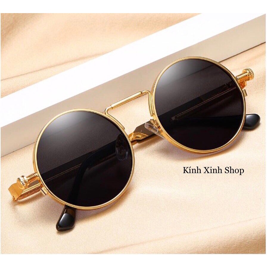 Kính râm nam nữ Mắt tròn xoe cao cấp