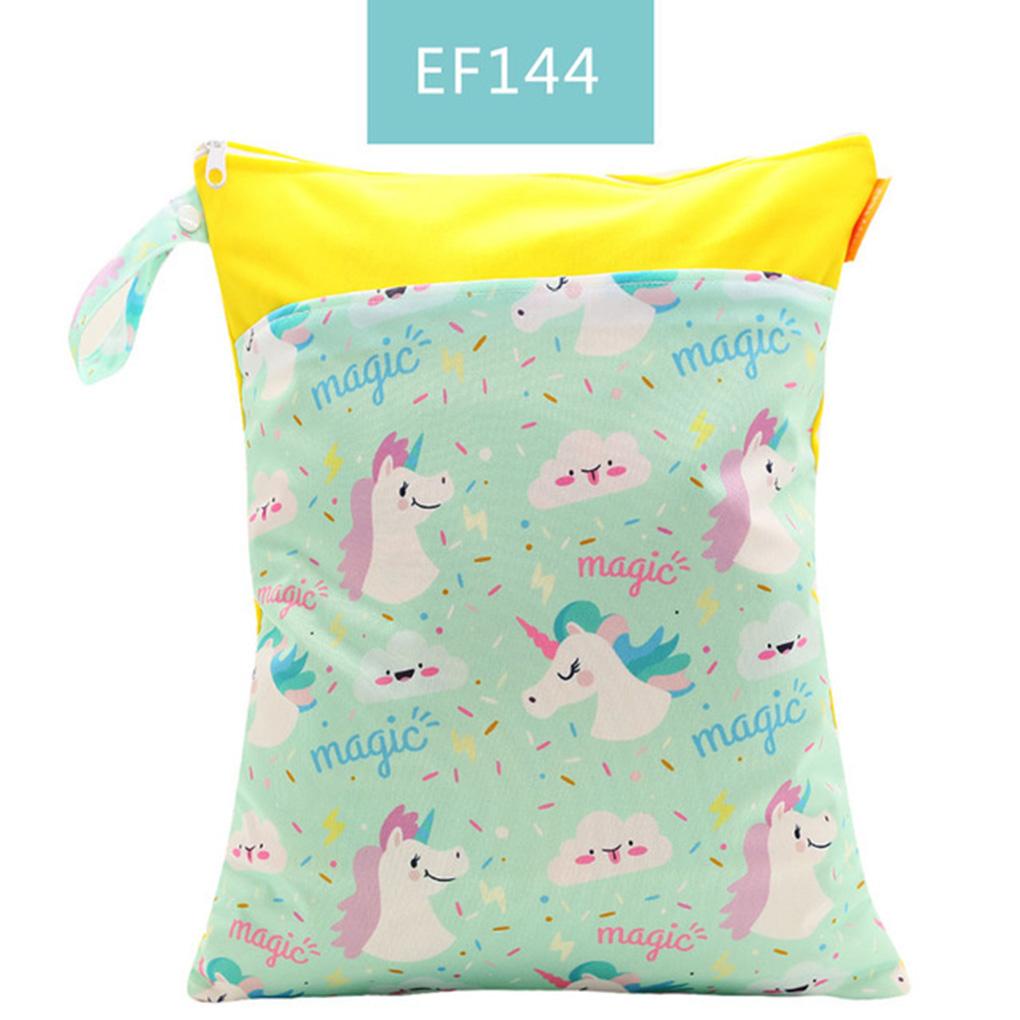 Túi Đựng Tã Ướt 30 * 40CM Chống Thấm Nước Có Thể Tái Sử Dụng