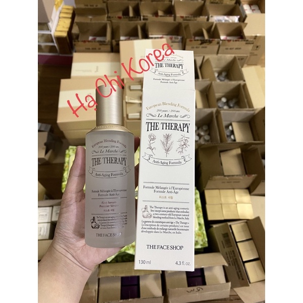 Nước thần phục hồi da The Therapy First Serum Premier The Face Shop (130ml)