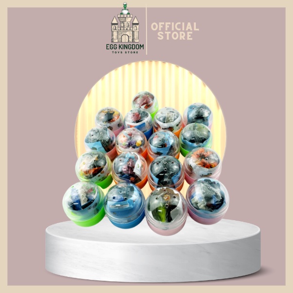 Trứng đồ chơi, Trứng lắp ráp lego oto, tàu, máy bay - EGG KINGDOM