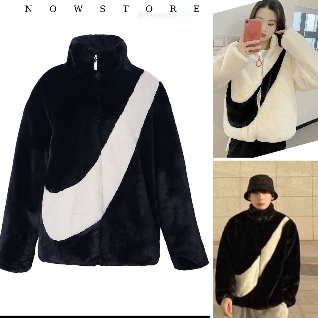 Áo Khoác,Áo Lông Dầy Dặn Form Rộng Nam Nữ
