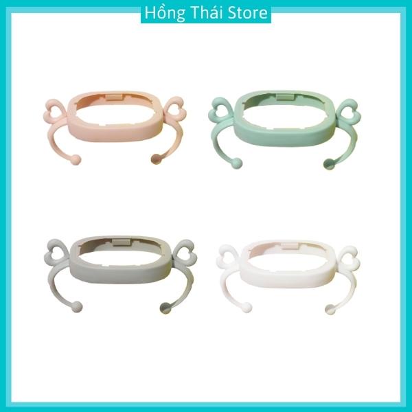 Tay Cầm Bình Sữa Hegen Bằng Nhựa Hình Trái Tim, Phụ Kiện Tay Cầm Bình Sữa Cổ Vuông 150/240/330ml