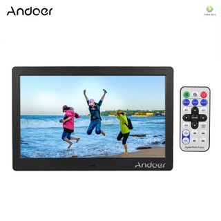 Khung ảnh kỹ thuật số andoer 10 inch độ phân giải cao 1024 * 600 mp3 mp4