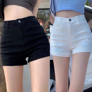 Quần short nữ kaki lật lai co giãn