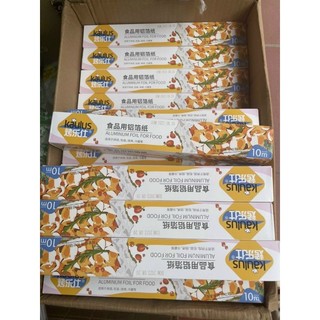 Giấy bạc nướng cuộn 10m