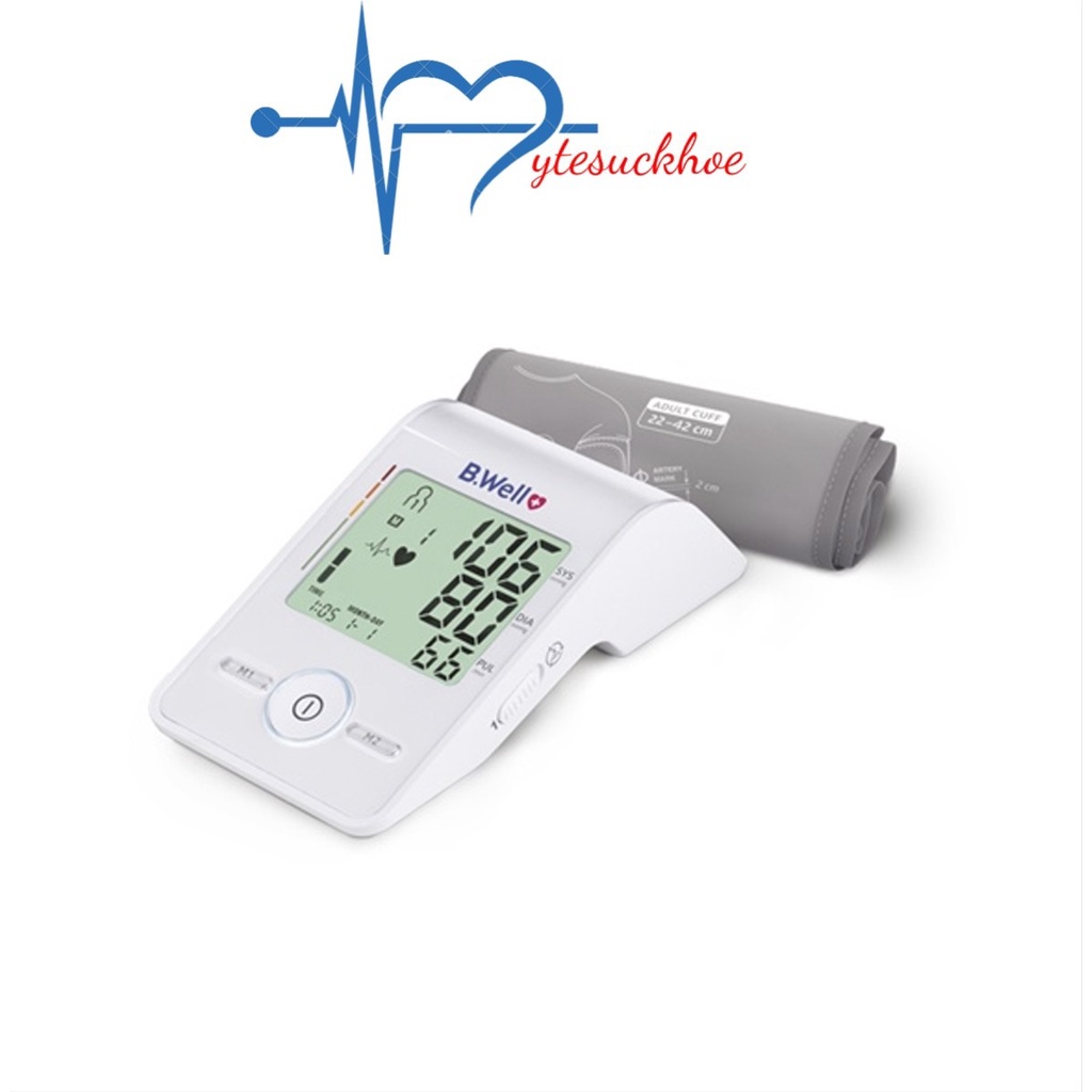 Máy huyết áp bắp tay B.Well Swiss MED-55 bảo hành 5 năm chính hãng