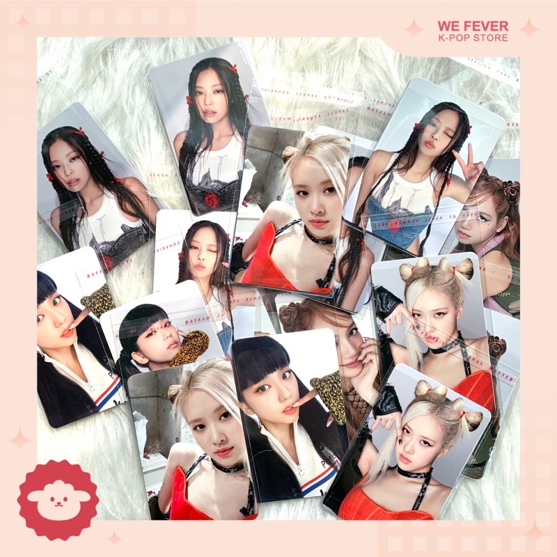 Lẻ thẻ bo góc của bộ "BORN PINK” TOP LOADER chính hãng | BLACKPINK | Không đổi trả nếu nhạy cảm