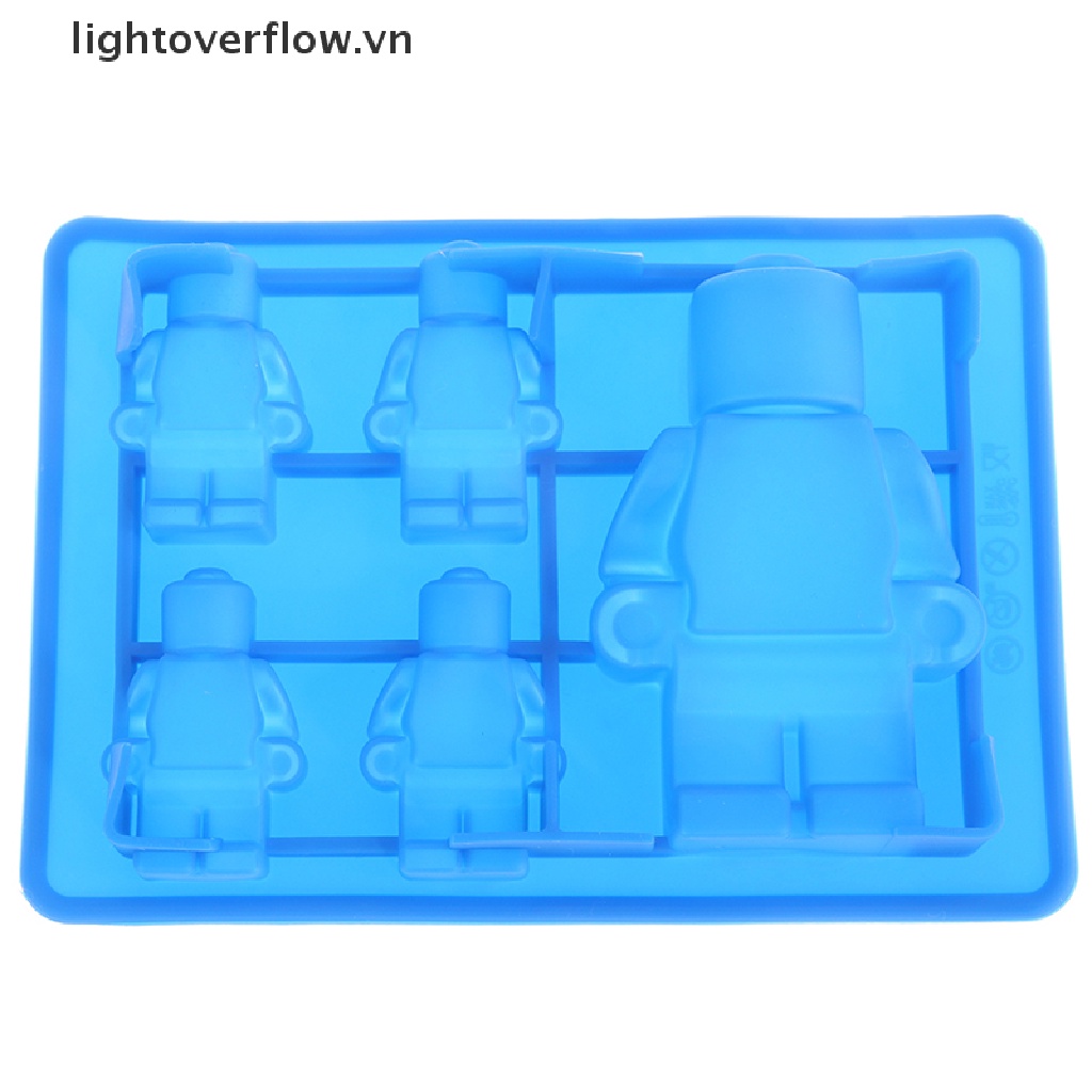 Khuôn Silicon Làm Đá / Xà Phòng / Sô Cô La / Đá Viên Hình Máy 3D