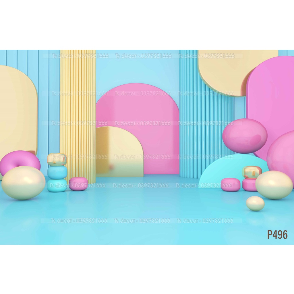 Phông nền Livestream Tiktok, Bingo,Facebook 3D 5D