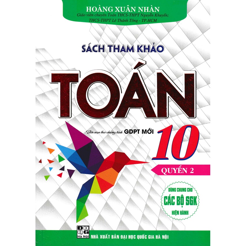 Sách-Sách Tham Khảo Toán 10 - Biên Soạn Theo Chương Trình GDPT Mới - Quyển 2