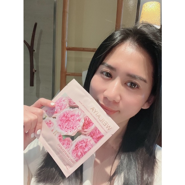 Lẻ 1 miếng mặt nạ tái sinh cỏ vạn năng và trắng da hồng vạn cánh Weilaiya chính hãng