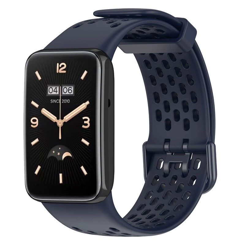 Dây Đeo Silicon Thoáng Khí Cho Đồng Hồ Thông Minh Xiaomi Mi Band 7 pro 7Pro 7Pro