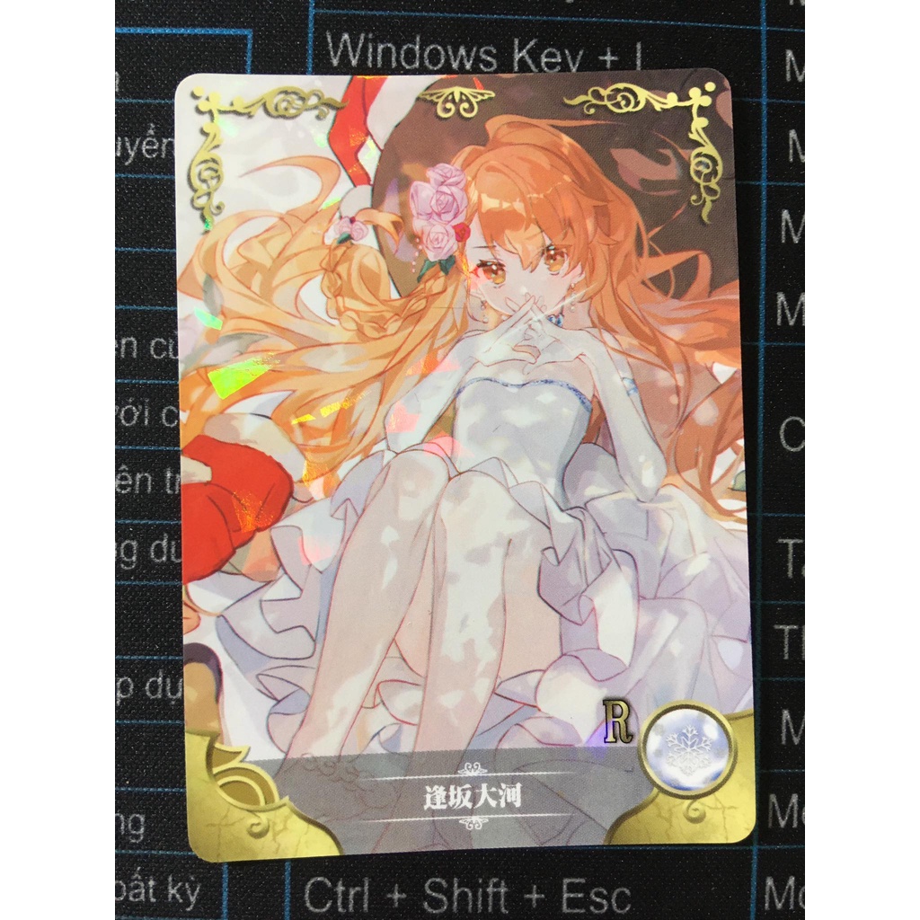 (Rain15) Thẻ bo góc nhân vật Taiga Aisaka – Toradora NS-02-M02 – R