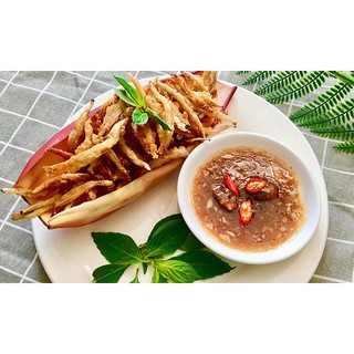 [150gr] Cá cơm hoa chuối kho tiêu chay, thực phẩm chay