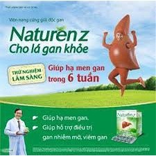 Viên giải độc gan NATURENZ - Giúp hạ men gan, mát gan, nhuận tràng, giảm đau tức hạ sườn phải