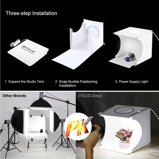 ♥♥♥ 1 Bộ Hộp Đèn Chụp Ảnh Di Động Ảnh Led Hộp Đèn Chụp Phông Nền Hộp Chiếu Sáng