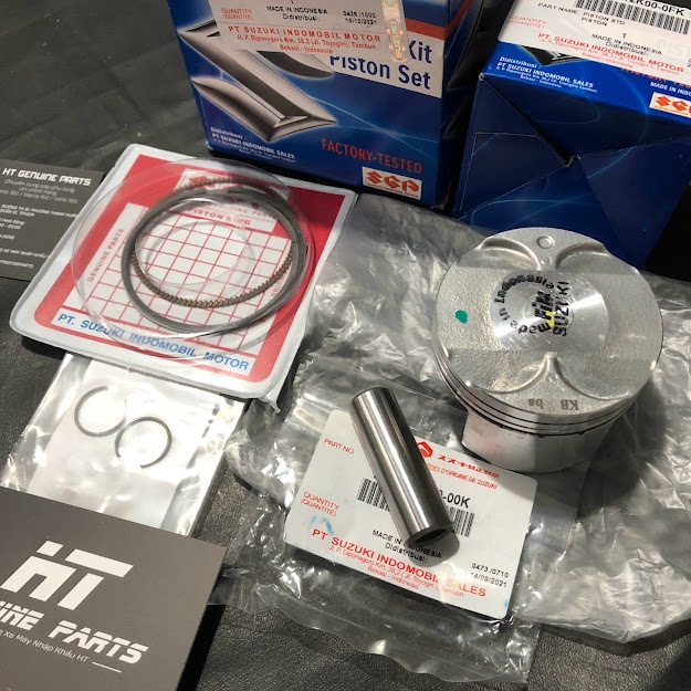BỘ PISTON SATRIA , RAIDER CHÍNH HÃNG INDO