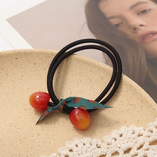Dây Cột Tóc Hình Quả Cherry Đơn Giản Xinh Xắn