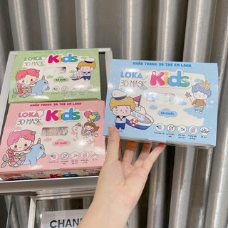 KHẨU TRANG 3D BÉ HỘP 50C