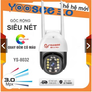 Camera wifi ip ptz d33 led 3.0mpx ( phần mềm yoosee