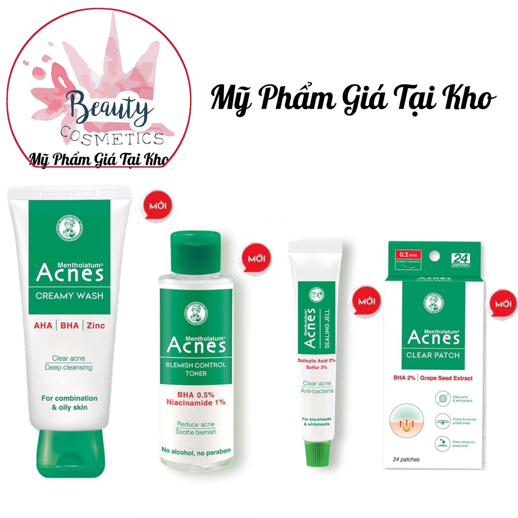 Bộ Sản Phẩm Dưỡng Da Ngừa Mụn Acnes