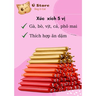 Xúc xích dinh dưỡng cho chó mèo cây 15g
