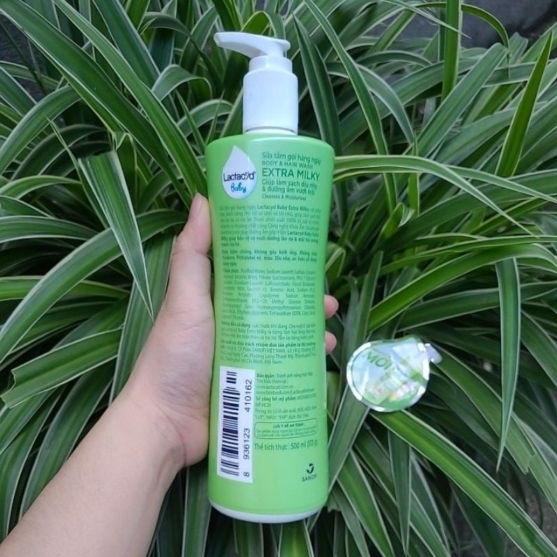 Sữa Tắm Gội Lactacyd Milky 500ml