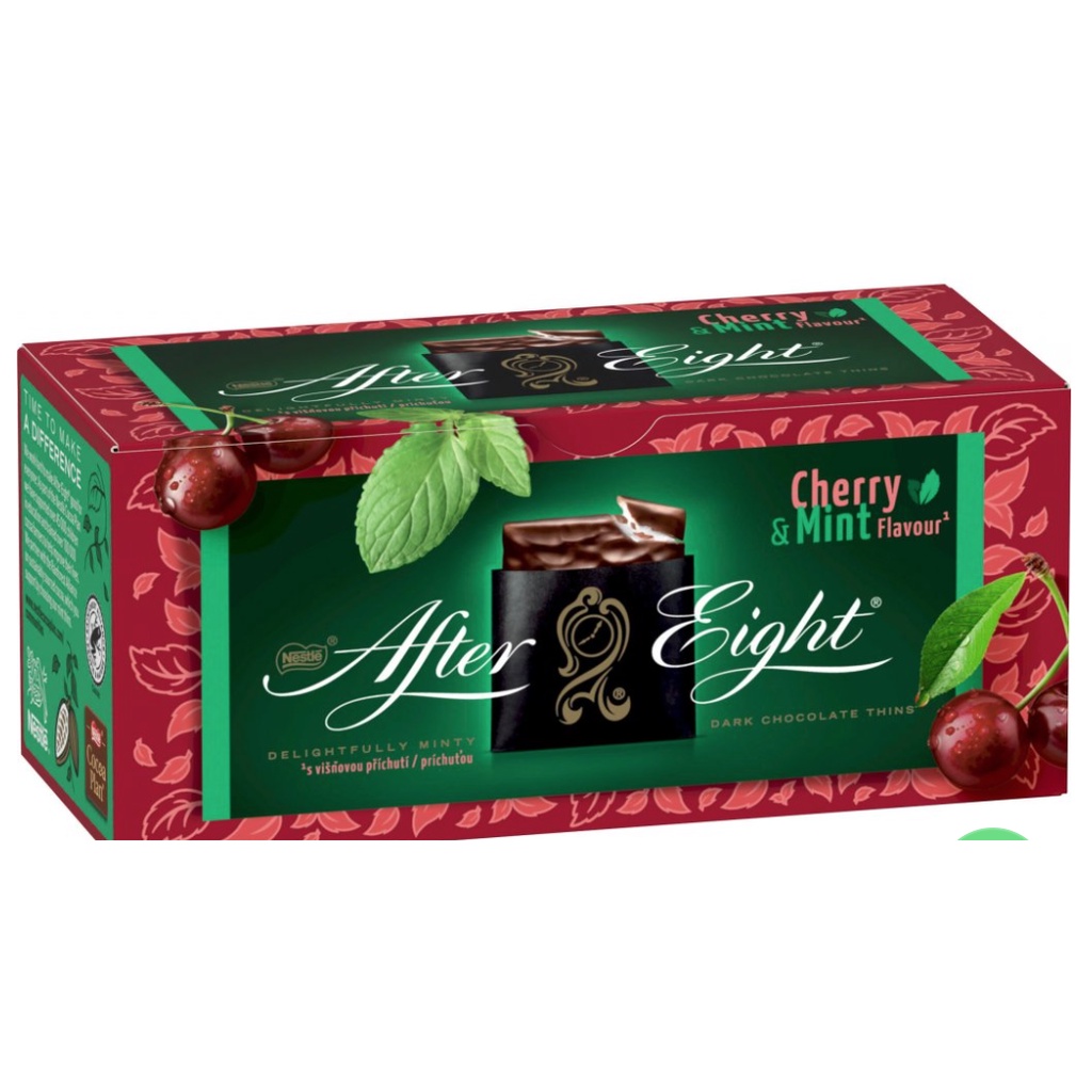 Socola bạc hà mỏng After Eight 4 vị 200g - Anh