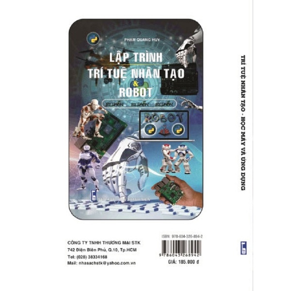 Sách - Trí Tuệ Nhân Tạo Học Máy Và Ứng Dụng (STK)